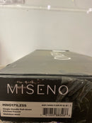 Miseno MNO171LZSS Bella Pull-Down Kitchen Faucet with EasySeat Multi-Flow Spray Head - Includes Optional Deck Plate - PVD Stainless Steel