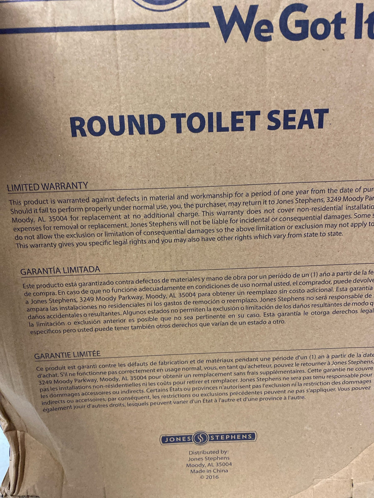 Jones Stephens C3B4R250 Comfort Seats Round Closed-Front Toilet Seat - Citron Yellow