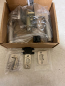 Emtek Emtek C5110US15.LSUS15.KNUS15 L-Knurled Lever Passage 1-3/8" to 1-5/8" Door CF Mechanism Left Hand