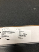 Top Knobs TK807AG Kara 12 Inch Center to Center Handle Cabinet Pull from the Serene Series - Ash Gray