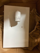 Justice Design Group FAB-5655-CREM 8" Tall Wall Sconce - Cream