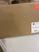 Golden lighting 7011-1W BLK-CLR Winslett 4.875 in. 1-Light Matte Black Sconce