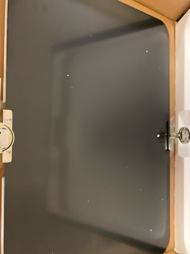 Kohler K-34969-SN Castia by Studio McGee 19-1/2" W x 29-1/2" H Transitional Rectangular Metal Frameless Bathroom Wall Mirror - Vibrant Polished Nickel