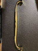 Baldwin 4364003 Severin Fayerman 12 Inch Center to Center Handle Cabinet Pull from the Estate Collection - Polished Brass