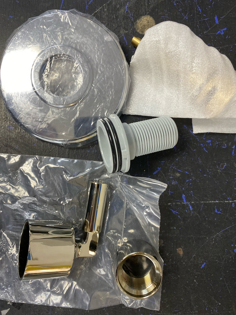 Delta T11848-PN Bowery Three Function Diverter Valve Trim Less Rough-In Valve - Two Independent Positions, One Shared Position - Brilliance Polished Nickel