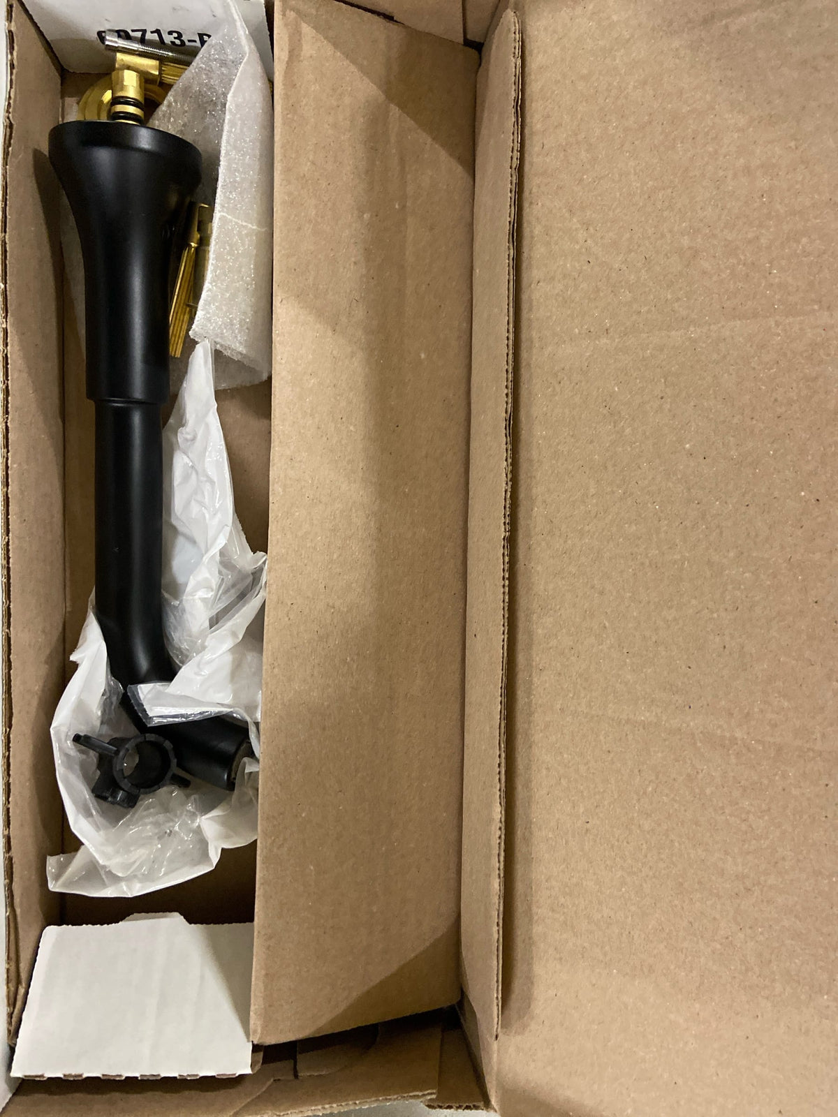 Delta T3554LF-BLLHP-WL Trinsic 2-Handle Wall Mount Bathroom Sink Faucet in Matte Black (Valve and Handles Not Included)