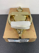 Baldwin 0102003 Colonial Style Solid Brass Door Knocker - Polished Brass