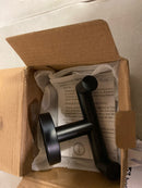 Arcora AR5003307B J-Hook Double Robe/Towel Hook Stainless Steel in Matte Black