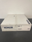 KOHLER Puretide White Elongated Slow-Close Bidet Toilet Seat