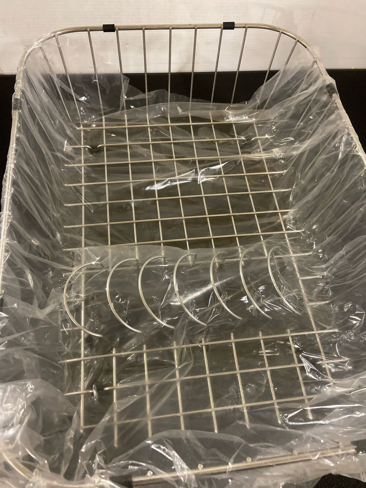 Houzer RB-2500 Wirecraft 14-1/4" x 19-1/4 Stainless Steel Drying Rack - Stainless Steel