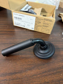 Emtek, Double Dummy, Regular Rosette, Manning Lever, US19, 8050MNGUS19