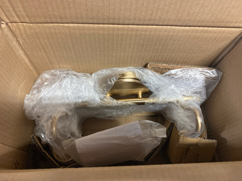 Kichler 45944CPZ Clyde 17 in. 2-Light Champagne Bronze Vintage Bathroom Vanity Light