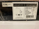 Anzzi KF-AZ040 Harbour Pull Out Spray 1.53 GPM Kitchen Faucet - Polished Chrome