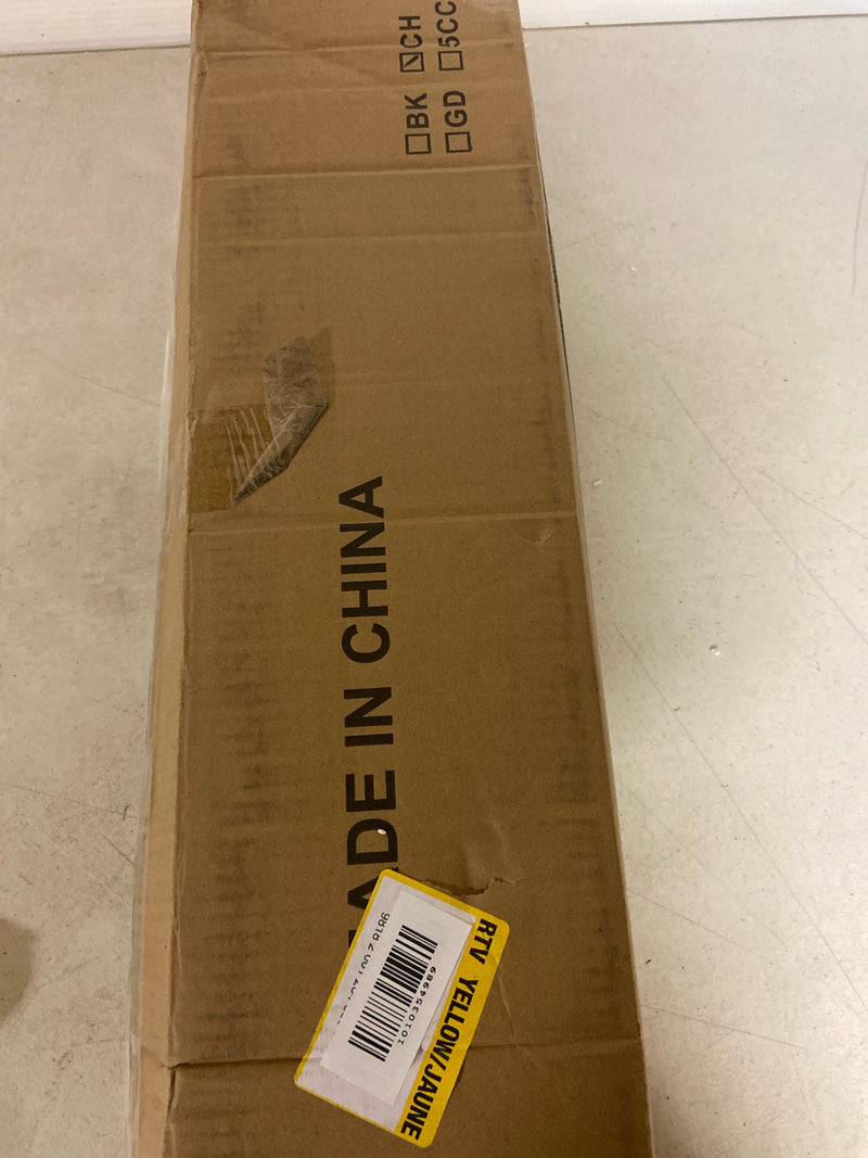 Sunpez YM-JQD888 32.28 in. W 5-Light Chrome Makeup Mirror Lights LED Bathroom Vanity Light Over Mirror Light Fixture for Living Room