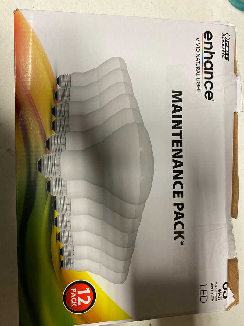 Feit electric BR30DM927CA10K/MP/12 65-Watt Equivalent BR30 Dimmable CEC Enhance 90+ CRI E26 Medium Base Flood LED Light Bulb, Soft White 2700K (12-Pack)