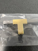 Amerock BP778192BGLBCR Urbanite 7-9/16 Inch Center to Center Bar Cabinet Pull - Brushed Gold / Black Chrome