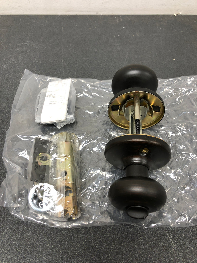 Kwikset 400CV-11PV1 Series Entry Residential Door Knobs, Venetian Bronze