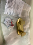 Kohler K-73146-2MB Composed Double Robe Hook Rack - Vibrant Brushed Moderne Brass