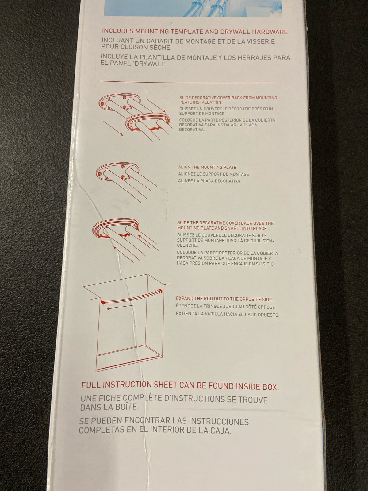 Moen DN2141CH Double 57" - 60" Adjustable Curved Shower Rod - Chrome