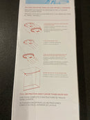 Moen DN2141CH Double 57" - 60" Adjustable Curved Shower Rod - Chrome