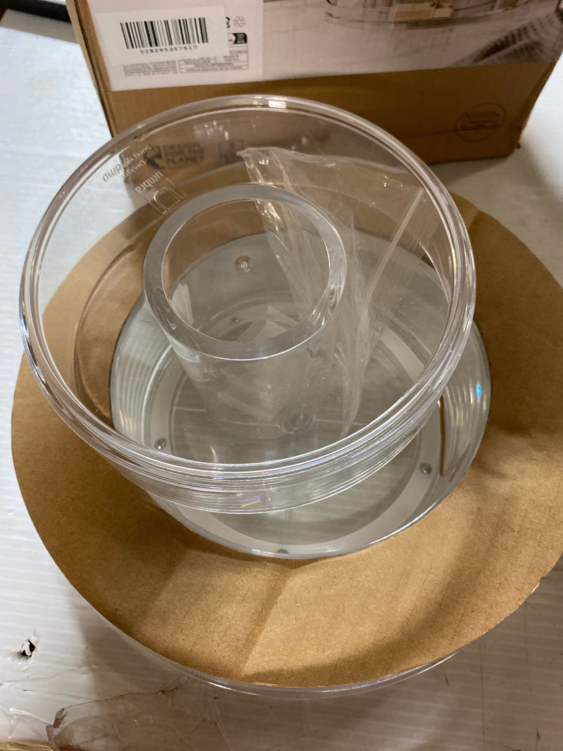 Umbra 1016325-165 CASCADA COSMETIC ORGANIZER CLEAR