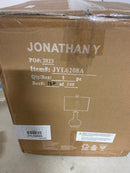 Jonathan y JYL6208A Brussels 27 in. White/Brass Ceramic/Metal LED Table Lamp