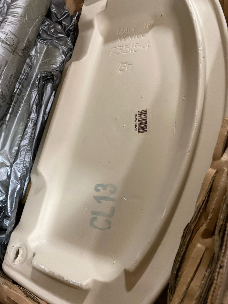 American Standard 735154-400.020 Cadet 3 Toilet Tank Lid Only - White