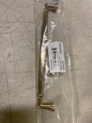 Emtek 86478US4 Westwood 8 Inch Center to Center Handle Cabinet Pull from the Transitional Heritage Collection - Satin Brass