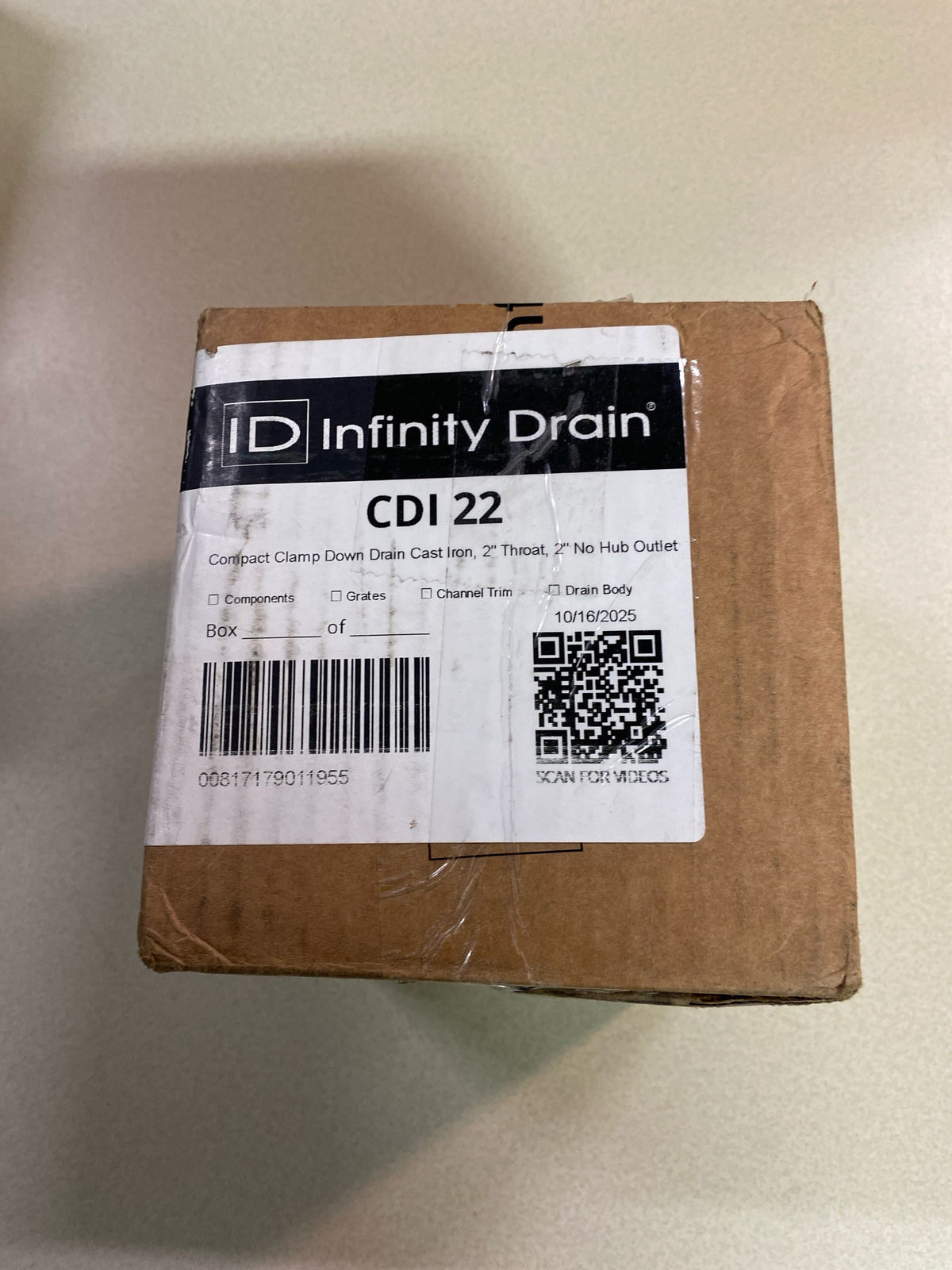 Infinity Drain CDI 22 - Shower Drains Shower Accessories