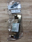 Ashley Norton MT0345-096-ULB Solid Brass Apollo 3-3/4 Inch Center to Center Handle Cabinet Pull - Unlacquered Brass