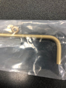 Schwinn Hardware 60123 10-1/16 Inch Center to Center Handle Cabinet Pull - Brushed Brass