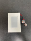 WAC Lighting 4071-27WT 5" Wide Horizontal LED Step and Wall Light - 12 Volt - White / 2700K