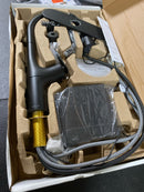 Kohler K-R24298-BL Safia 1-Handle Pull Down Sprayer Kitchen Faucet with Integrated Soap Dispenser in Matte Black