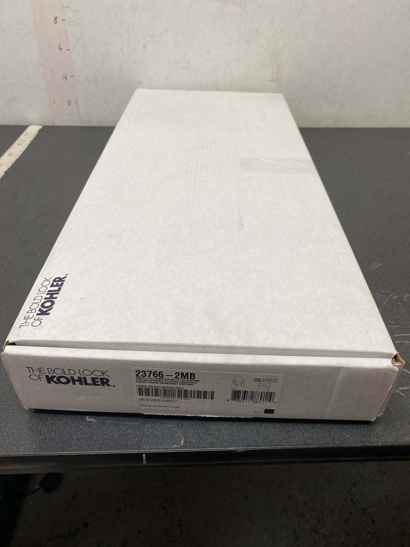 Kohler K-23766-2MB Tone Touchless Pull-Down Kitchen Sink Faucet with Three-Function Sprayhead - Vibrant Brushed Moderne Brass