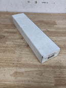 Alno A9420-12-MN Vita Bella Modern 12" Center to Center Diamond Knurled Bar Bathroom Towel / Robe / Wall Hook - Matte Nickel