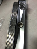 Signature Hardware SH43924078SS 24" Patterned Linear Shower Drain - Stainless Steel