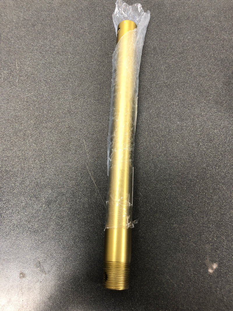 MinkaAire DR512-SBR 12" Ceiling Fan Downrod for 9 Ft Ceilings - Soft Brass