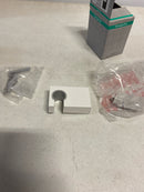 Hansgrohe 28387701 Pipe Mount Shower Arm Holder in Matte White