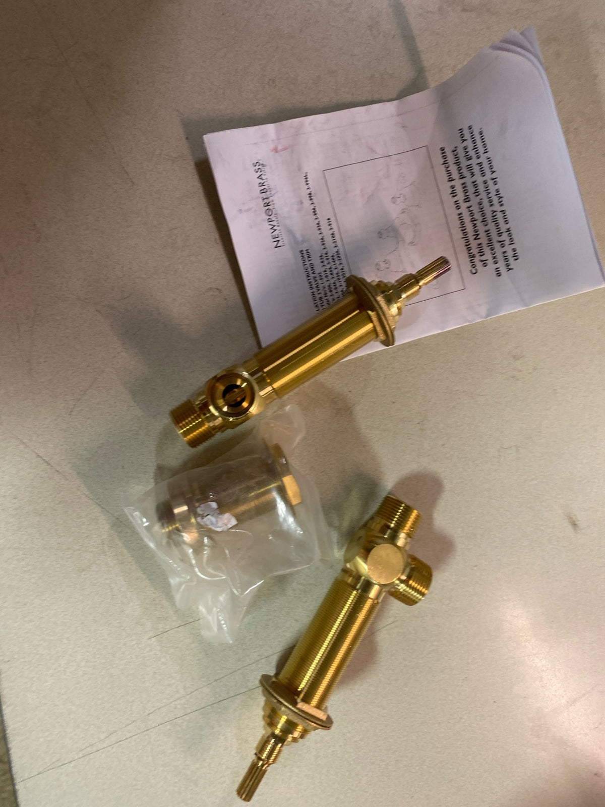 Newport Brass 1-502 3/4" Tub and Shower 2-Way Rough-In Valve - N/A