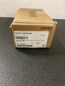 Emtek 8121OTUS10B Old Town Passage Door Knob Set with Rectangular Rose from the Brass Crystal Collection - Oil Rubbed Bronze