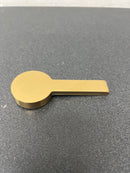 Signature Hardware 9059895 Lentz Lever Handle in Brushed Gold