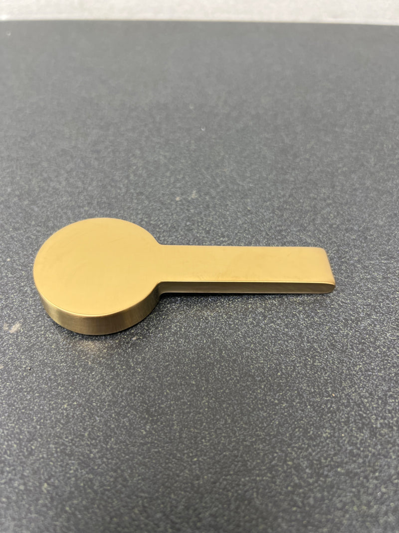 Signature Hardware 9059895 Lentz Lever Handle in Brushed Gold