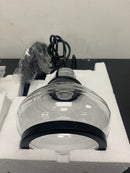 Ove Decors 15LPE-THE106-PBLKY Theodore 1 Light 6" Wide Pendant - Black