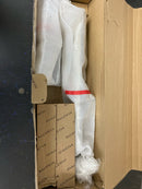 Baldwin 6542060ENTR Tremont Full Plate Single Cylinder Keyed Entry Mortise Handleset Trim with 5020 Interior Knob from the Estate Collection - Satin Brass and Brown