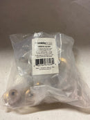 Franklin Brass P35597Z-CZ-B1 Round Ringed 1-1/4 Inch Mushroom Cabinet Knob - Pack of 10 - Champagne Bronze