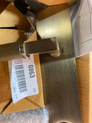 Signature 455566 Hardware Satcher Solid Brass Keyed Entry Door Knob Set