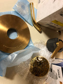 Kohler K-TS97077-4G-2MB Pitch Shower Only Trim Package with 1.75 GPM Single Function Shower Head - Vibrant Brushed Modern Brass