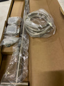 Moen S3879EPBN Single Function Hand Shower Package with Hose and Slide Bar Included from the 90 Degree Collection - Brushed Nickel