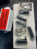 Amba RWH-SMB-LEFT Radiant 23-5/8"W x 31-7/8"H 120 V Plug-In/Hardwired Stainless Steel Towel Warmer with Concealed Screws and 10 Bars - Matte Black