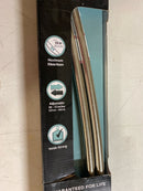 Zenna home 72D1STBNL Rustproof 72 in. High-Grade Stainless Steel Dual Mount Double Curved Shower Rod in Brushed Nickel